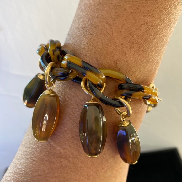 J. Crew Jewelry - J. Crew Tortoise Shell Bracelet